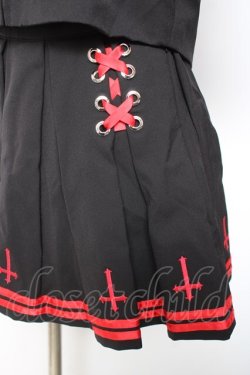 画像5: Grrr the Lipper / 魔界学園セーラーセットアップ F ブラック×レッド Y-26-01-24-083-PU-OP-SZ-ZY