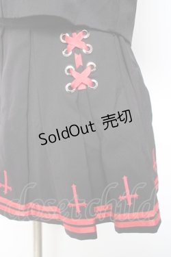 画像5: Grrr the Lipper / 魔界学園セーラーセットアップ F ブラック×レッド Y-26-01-24-083-PU-OP-SZ-ZY