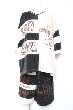 画像1: GALFY / 先輩セットアップ 中型犬 オフホワイト Y-26-01-24-084-PU-OP-SZ-ZY