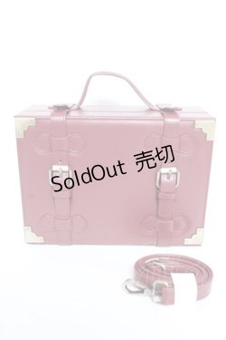 画像1: Kurumi Collaboration / KM*ミニトランク2WAYバッグ  ワイン Y-26-01-24-018-LO-BG-SZ-ZY