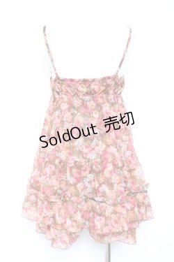 画像3: LIZ LISA / フラワー柄ロンパース 0 ブラウン Y-26-01-24-086-LO-OP-SZ-ZY