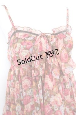 画像4: LIZ LISA / フラワー柄ロンパース 0 ブラウン Y-26-01-24-086-LO-OP-SZ-ZY