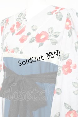 画像4: marcHenTica / 袴風ワンピース  椿 Y-26-01-24-087-LO-OP-SZ-ZY