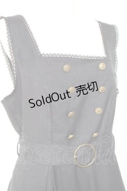 画像3: Kurumi Collaboration / マリンアカデミアジャンパースカート LL 濃青 Y-26-01-24-088-LO-OP-SZ-ZI