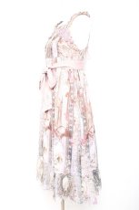 画像2: Ozz oneste / Valkrie神殿モチーフキャミワンピース  ピンク Y-26-01-24-089-OO-OP-SZ-ZS (2)