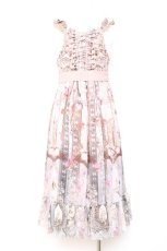 画像3: Ozz oneste / Valkrie神殿モチーフキャミワンピース  ピンク Y-26-01-24-089-OO-OP-SZ-ZS (3)