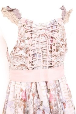 画像4: Ozz oneste / Valkrie神殿モチーフキャミワンピース  ピンク Y-26-01-24-089-OO-OP-SZ-ZY