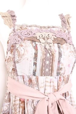 画像5: Ozz oneste / Valkrie神殿モチーフキャミワンピース  ピンク Y-26-01-24-089-OO-OP-SZ-ZY