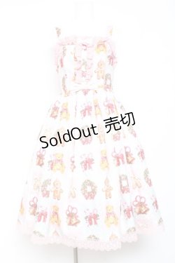 画像1: Chalmiere / クリスマス柄ジャンスカ M ミント Y-26-01-24-099-LO-OP-SZ-ZY