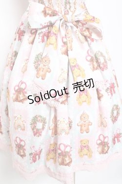 画像3: Chalmiere / クリスマス柄ジャンスカ M ミント Y-26-01-24-099-LO-OP-SZ-ZY