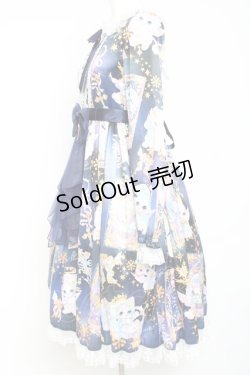 画像2: Royal Princess Alice / Twinkle Horoscope・ 飴ノ森ふみかコラボワンピース  ネイビー Y-26-01-24-100-LO-OP-SZ-ZY