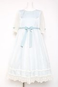Melody BasKet / Snow Whiteドレス M サックス Y-26-01-24-101-LO-OP-SZ-ZY