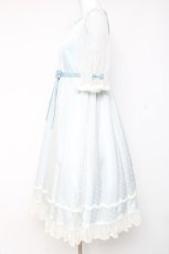 画像2: Melody BasKet / Snow Whiteドレス M サックス Y-26-01-24-101-LO-OP-SZ-ZI (2)
