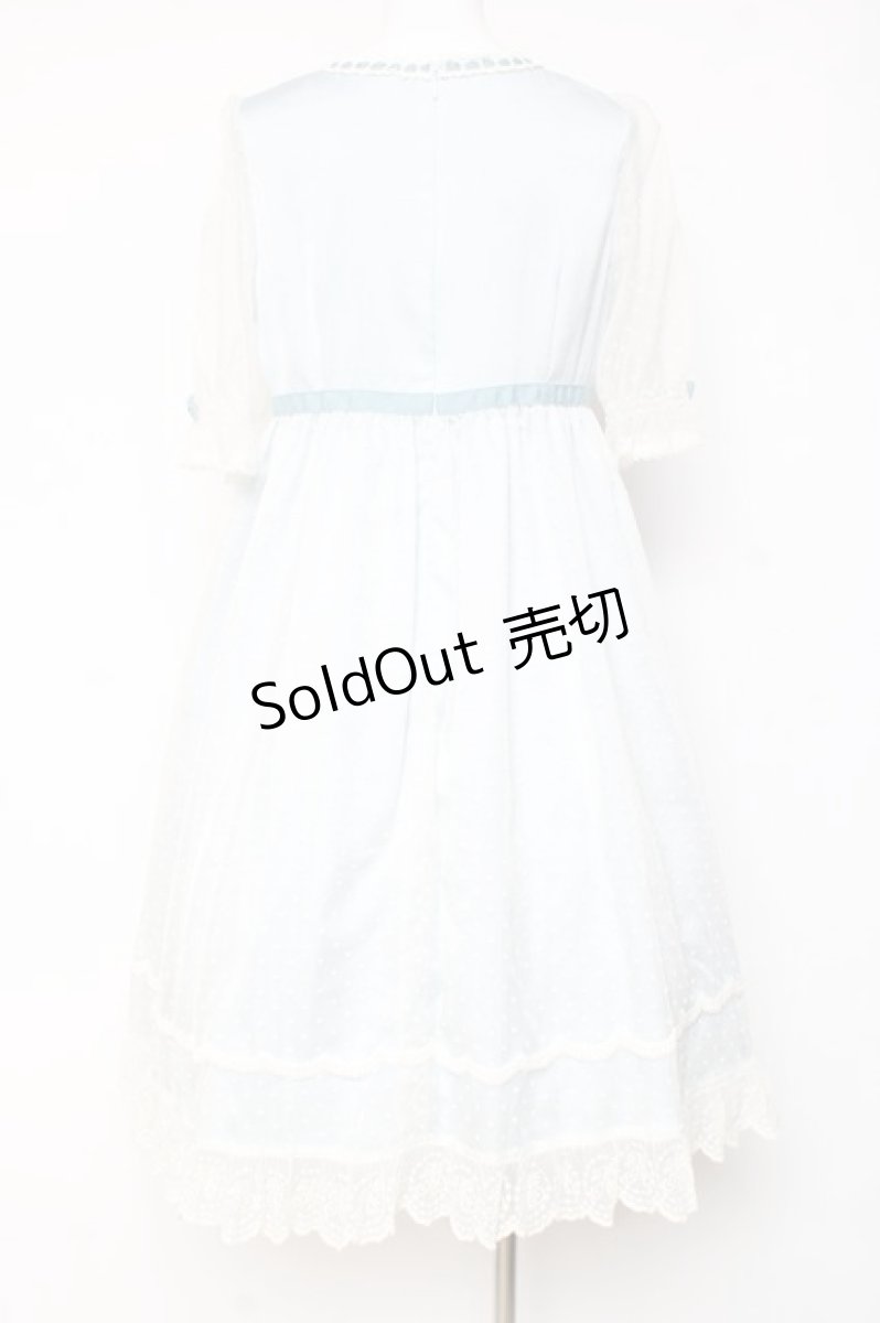 画像3: Melody BasKet / Snow Whiteドレス M サックス Y-26-01-24-101-LO-OP-SZ-ZI (3)
