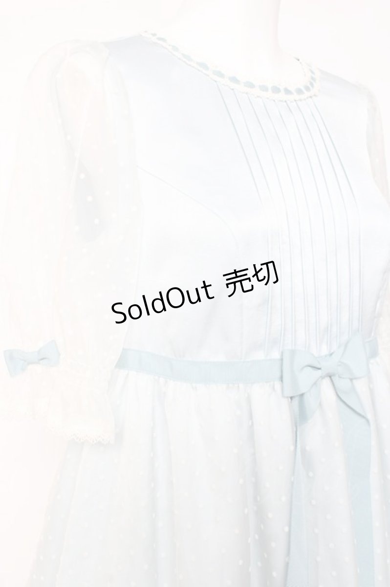 画像4: Melody BasKet / Snow Whiteドレス M サックス Y-26-01-24-101-LO-OP-SZ-ZI (4)