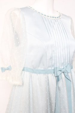 画像4: Melody BasKet / Snow Whiteドレス M サックス Y-26-01-24-101-LO-OP-SZ-ZY