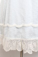 画像5: Melody BasKet / Snow Whiteドレス M サックス Y-26-01-24-101-LO-OP-SZ-ZI (5)