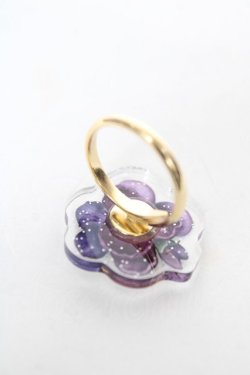 画像2: Enchantlic Enchantilly / Dolled Up Ring （すみれ）  パープル Y-26-01-24-002-LO-AC-SZ-ZY
