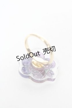 画像2: Enchantlic Enchantilly / Dolled Up Ring （すみれ）  パープル Y-26-01-24-002-LO-AC-SZ-ZY