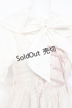 画像4: metamorphose / Lace up dollあみあげジャンパースカート(ミディアム)セット  アイボリ- Y-26-01-24-102-ME-OP-SZ-ZY