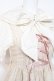 画像4: metamorphose / Lace up dollあみあげジャンパースカート(ミディアム)セット  アイボリ- Y-26-01-24-102-ME-OP-SZ-ZY (4)