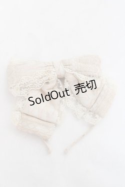 画像9: metamorphose / Lace up dollあみあげジャンパースカート(ミディアム)セット  アイボリ- Y-26-01-24-102-ME-OP-SZ-ZY