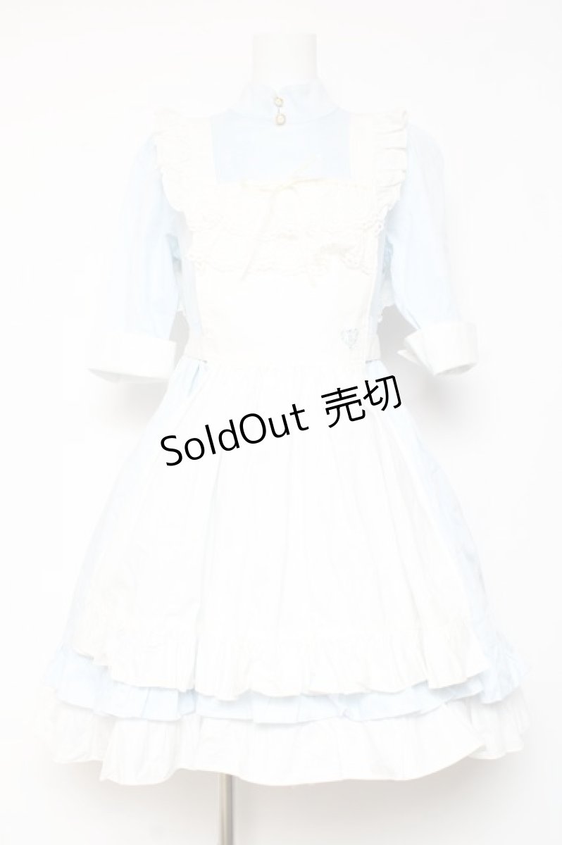 画像1: BABY, THE STARS SHINE BRIGHT / カゲロウプロジェクト　マリー　ワンピースドレスセット  サックス Y-26-01-24-103-BA-OP-SZ-ZY (1)