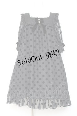 画像1: Angelic Pretty / Charming Dotワンピース  黒 Y-26-01-24-104-AP-OP-SZ-ZY