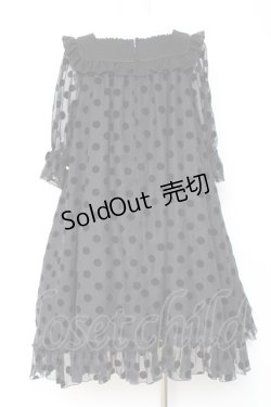 画像2: Angelic Pretty / Charming Dotワンピース  黒 Y-26-01-24-104-AP-OP-SZ-ZY