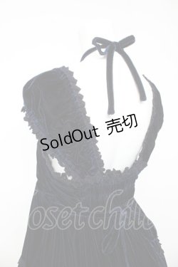 画像5: BABY, THE STARS SHINE BRIGHT / ベロア3段ティアードベビードールジャンパースカート  紺 Y-26-01-24-109-BA-OP-SZ-ZY