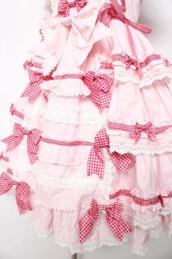 画像5: BABY, THE STARS SHINE BRIGHT / Flancesca Ribbonジャンパースカート  ピンク Y-26-01-24-110-BA-JA-SZ-ZY