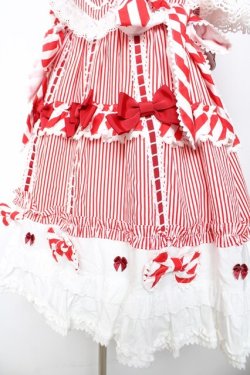 画像5: BABY, THE STARS SHINE BRIGHT / Patissiere Bonbon Ribbonワンピース  赤 Y-26-01-24-111-BA-OP-SZ-ZY