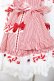 画像7: BABY, THE STARS SHINE BRIGHT / Patissiere Bonbon Ribbonワンピース  赤 Y-26-01-24-111-BA-OP-SZ-ZY (7)