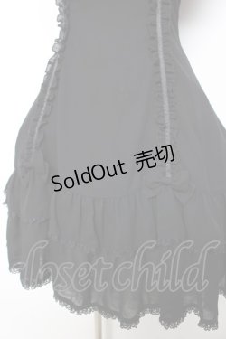 画像4: metamorphose / 半袖裾フリルワンピース  ブラック Y-26-01-24-113-ME-OP-SZ-ZY