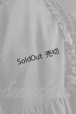 画像6: metamorphose / 半袖裾フリルワンピース  ブラック Y-26-01-24-113-ME-OP-SZ-ZY