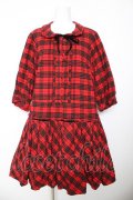 PINK HOUSE / ターランチェックワンピース F 赤 Y-26-01-24-119-LO-OP-SZ-ZY