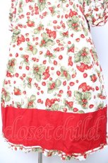 画像4: PINK HOUSE / ストロベリーフィールズプリントミディワンピース F オフ白 Y-26-01-24-120-LO-OP-SZ-ZS (4)