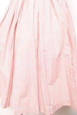 画像4: PINK HOUSE / ギンガムフードワンピース F ピンク Y-26-01-24-123-LO-OP-SZ-ZS (4)