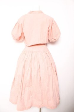 画像2: PINK HOUSE / ヒナギク刺繍ベルト付きワンピース F ピンク Y-26-01-24-124-LO-OP-SZ-ZY