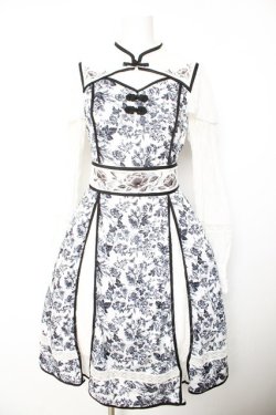 画像1: Hoshibako Works / 青華磁ロングワンピース  白 Y-26-01-24-128-LO-OP-SZ-ZY