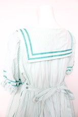 画像4: Physical Drop / 半袖スクエアタックセーラーワンピース  ミント Y-26-01-24-129-LO-OP-SZ-ZI (4)