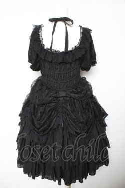 画像2: Vallee lys / Mellow Melody Dress  ブラック Y-26-01-24-132-GO-OP-SZ-ZY
