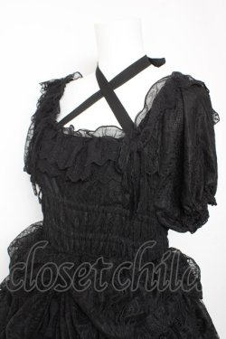 画像3: Vallee lys / Mellow Melody Dress  ブラック Y-26-01-24-132-GO-OP-SZ-ZY