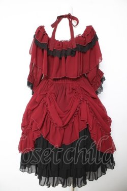 画像2: Vallee lys / Blessed Veil Dress  ワイン Y-26-01-24-133-GO-OP-SZ-ZY