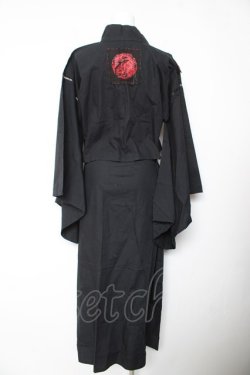 画像2: MA / セパレート浴衣  黒 Y-26-01-24-135-PU-SK-SZ-ZY