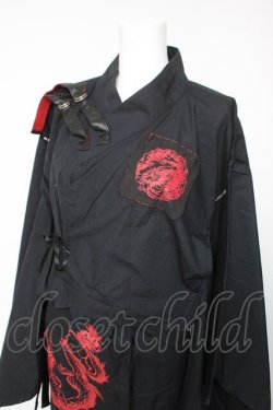 画像3: MA / セパレート浴衣  黒 Y-26-01-24-135-PU-SK-SZ-ZY