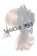 ATELIER PIERROT / 薔薇レースカチューシャ  黒 Y-26-01-24-028-EL-TO-SZ-ZY