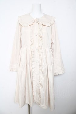 画像1: axes femme kawaii / ティアードトレンチコート  生成り Y-26-01-24-138-AX-CO-SZ-ZY