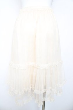 画像2: axes femme / ミドル丈チュールパニエ  生成り Y-26-01-24-144-AX-SK-SZ-ZY