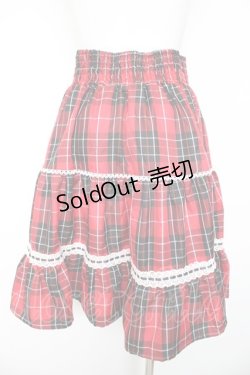 画像2: Eri Aino's Collection / シャーロットの水曜日スカート  赤 Y-26-01-24-145-LO-SK-SZ-ZY